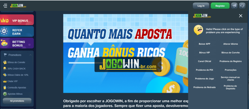Jogo de aposta do foguete