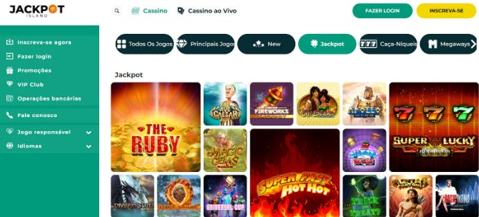 Caça-níqueis menos frequentados